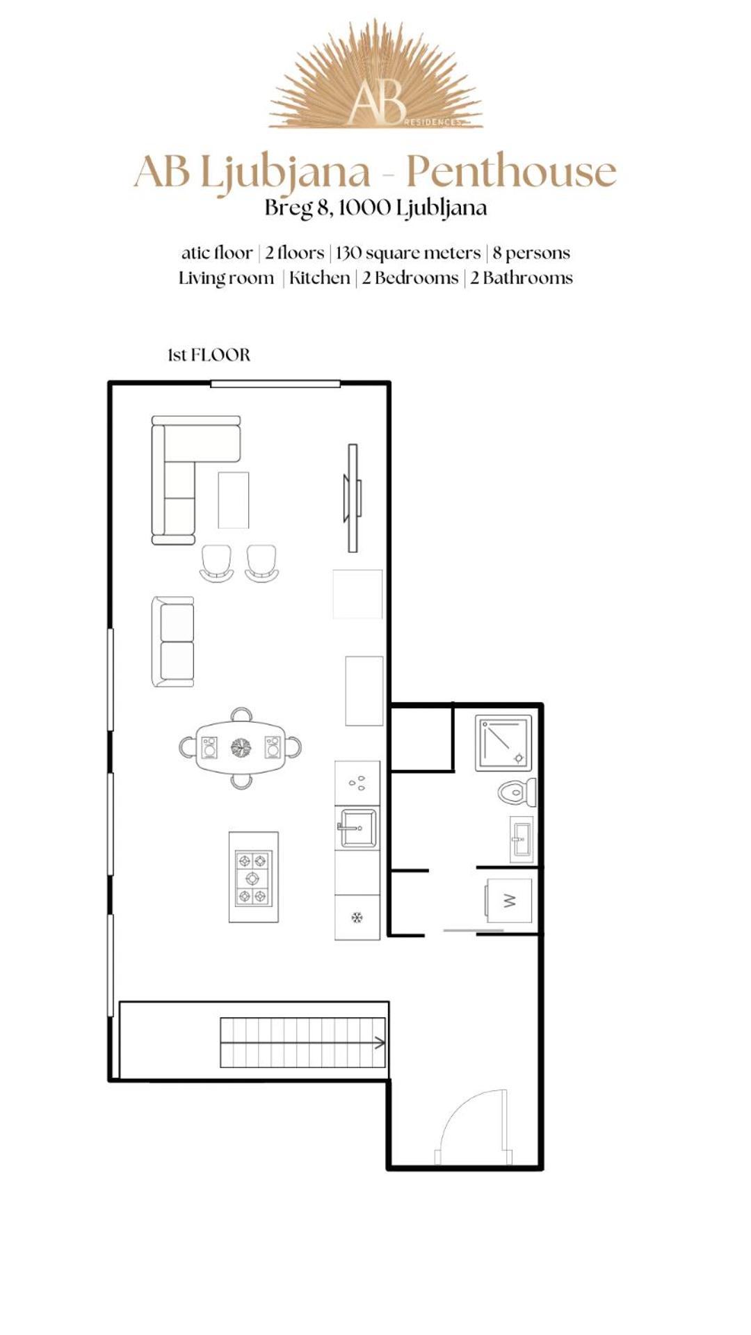 Ab Ljubljana - Breg Apartments Extérieur photo